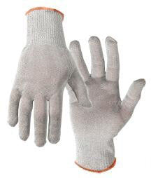 Wells Lamont Industrial Cut Resistant Glove Liner Powder Free Cut Resistant Fiber / Stainless Steel Gray X-Large - T130XL