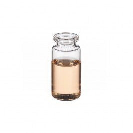 Fisher Scientific Wheaton Serum Tubing Vial Borosilicate Glass 10 mL Aluminum Crimp Seal - 06446J