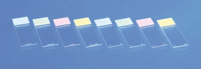 Shandon Colorfrost Plus - Charged Microscope Slide 25 X 75 X 1 mm Lavender End - 9991009
