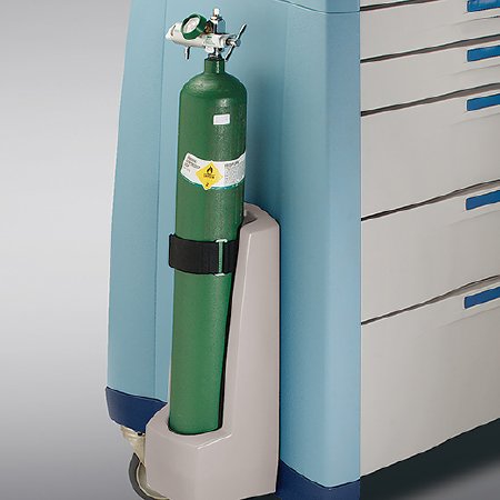 Capsa Solutions - Oxygen Tank Holder Cart - 12121