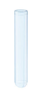 PANTek Technologies LLC Test Tube Round Bottom Plain 12 X 75 mm 5 mL Without Color Coding Without Closure Polypropylene Tube - 55.526 300