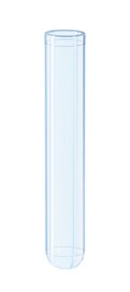 PANTek Technologies - Test Tube Round Bottom Plain 12 X 75 mm 5 mL Without Color Coding Without Closure Polypropylene Tube - 55.526 300