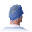 Medline - Surgeon Cap One Size Fits Most Dark Blue Tie Closure - NON28626