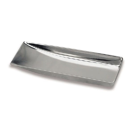 Lhasa OMS - Needle Saucer Stainless Steel, Rectangular Shaped, Smooth, and Contoured - SAUCER.M