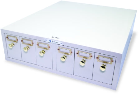 StatLab Medical Products - Microscope Slide Storage Cabinet Metal 6 Drawers - SVFS-6D