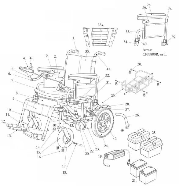 Drive Medical - Back Clip - CP5005C