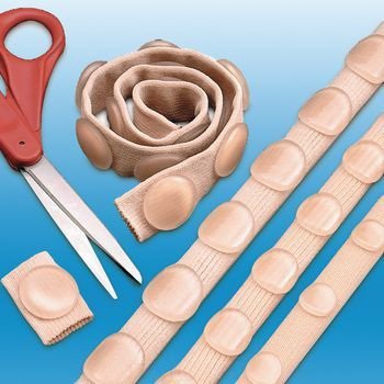 Silipos - Gel Pads 3/4 -2-1/4 Inch Round 16 per Strip NonSterile - 55330701