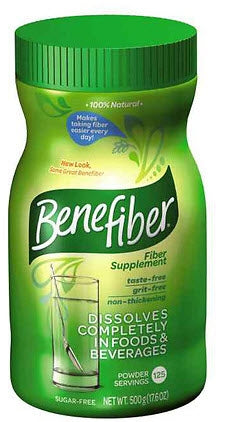Novartis Benefiber Oral Fiber Supplement Unflavored 17.6 oz. Bottle Powder - 88679021830