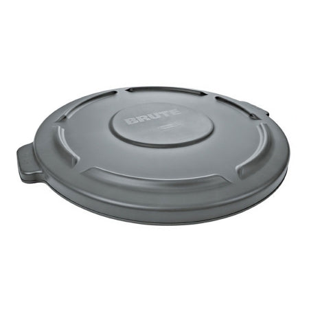 Saalfeld Redistribution Brute Trash Can Lid 2 X 24.5 Inch, Gray, Plastic, Round, Flat, Span-on - FG264560GRAY
