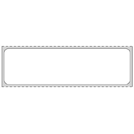 Precision Dynamics Datamax Blank Label Printer Label Without Legend White 1 X 3-1/2 Inch - THERMD14