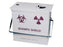 Biodex Medical Systems Monoject Sharps Container 10-9/10 H X 10-1/2 W X 6-3/4 D Inch 8 Quart Red Chimney Top - 039-388