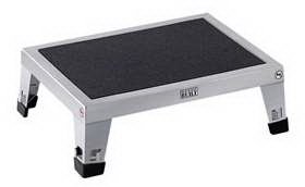 EZ Stacking - Step Stool Stackable 1 Step Stainless Steel Frame 6-1/4 Inch Step Height - 937848