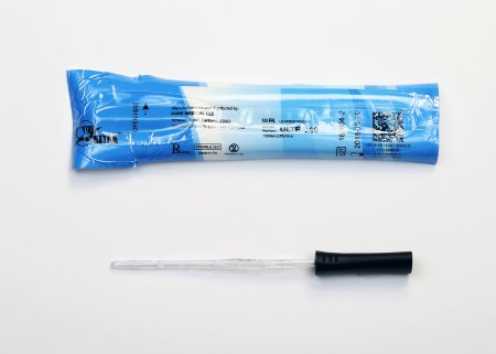 Cure Ultra - Urethral Catheter Straight Tip Lubricated PVC 10 Fr. 6 Inch - ULTRA10