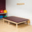 Clinton Industries Classic Series Folding Mat Platform 4 X 7 Foot 18 Inch 500 lbs. Plywood - 243-47-3BK