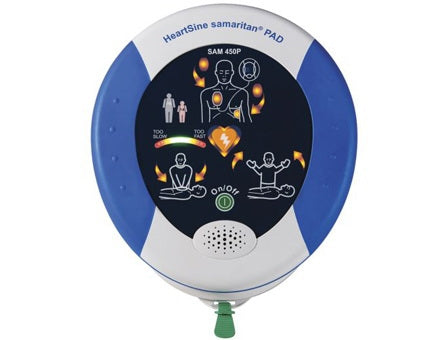 Physio Control HeartSine Samaritan PAD 450P AED Defibrillator Trainer - 11516-000092