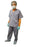 Med-Tech Resources Scrub Pants Cargo 5X-Large Royal Blue Unisex - MTR-B311RB-XXXXXL