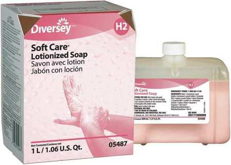 Lagasse Soft Care Soap Lotion 1,000 mL Dispenser Refill Bag Floral Scent - DVO05487
