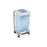 Medegen Medical Products LLC Hamper Stand Rolling Square Opening 30 - 33 gal. Foot Pedal Self-Closing Lid - 15-9200
