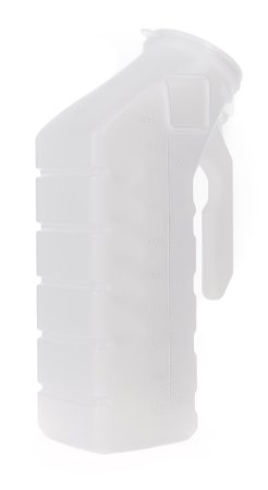 McKesson McKesson Male Urinal 32 oz. / 946 mL With Cover Single Patient Use - 56-80235S