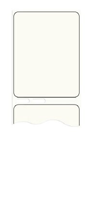 Dymo - Blank Label DYMO Printer Label White Thermal 1 X 2-1/8 Inch - ULDT12125