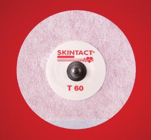SKIN TACT - ECG Snap Electrode Monitoring Non-Radiolucent Tape Backing 30 per Pack - T-60