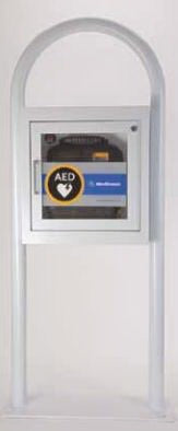 The Palm Tree Group - AED Cabinet Free Standing Carbon Steel - 11210-000028