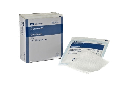 Cardinal Curity Gauze Sponge Gauze / Rayon / Cellulose 8-Ply 4 X 4 Inch Square NonSterile - 3208
