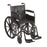 Drive Medical Silver Sport Wheelchair Desk Length Arm Padded, Removable Arm Style Mag Wheel Black 20 Inch Seat Width 350 lbs. Weight Capacity - SSP220DFA-SF