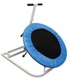 Alimed Deluxe Rebounder Steel Construction, White Powder-Coat Finish 41 X 46 X 47 Inch - 32540
