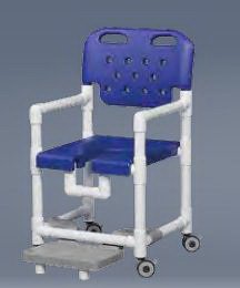 Elite - Shower Chair Push Handle PVC Frame - ELT820 FR