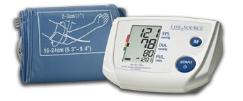 A&D Engineering LifeSource Blood Pressure Monitor Desk Model Adult Size Arm - UA-767PVS