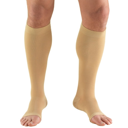 Truform - Compression Stocking Knee High X-Large Beige Open Toe - 845-BG-XL