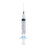 Sol-Millennium Medical Sol-Care Syringe with Hypodermic Needle 10 mL 22 Gauge 1-1/2 Inch Detachable Needle Retractable Needle - 160076I