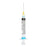 Sol-Millennium Medical Sol-Care Syringe with Hypodermic Needle 10 mL 20 Gauge 1-1/2 Inch Detachable Needle Retractable Needle - 160084I