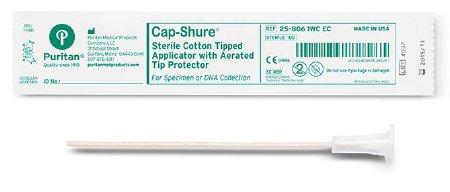 Cap-Shure - Specimen Collection Swab 6 Inch Length Sterile - 25-806 1WC EC