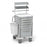 Waterloo Industries Suture Cart Aluminum 5 Drawer Key Lock - JMGKA-33369-LTG