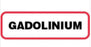 Precision Dynamics Pre-Printed Label Anesthesia Label GADOLINIUM Red / White 3/8 X 1-1/4 Inch - 59700649