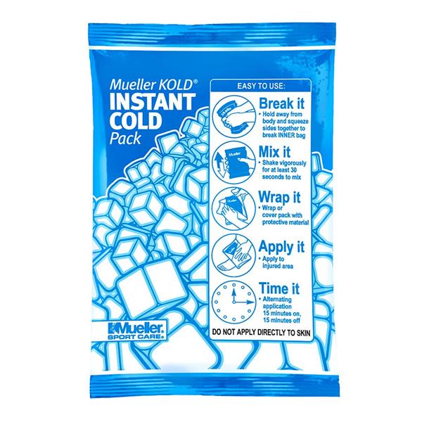 Mueller Sports Medicine Pack Cold Muellerkold Instant Disposable Blue 6X9" 16/Ca - 30102