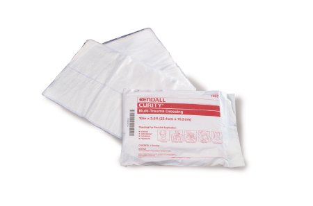 Curity - Trauma Dressing Nonwoven 10 X 30 Inch Rectangle Sterile - 1967-