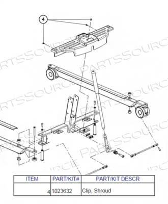 Invacare - Clip - 1023632