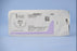 Coated Vicryl - Suture with Needle Absorbable Coated Violet Suture Braided Polyglactin 910 Size 0 27 Inch Suture 1-Needle 36.4 mm Length 1/2 Circle Taper Point Needle - J436H