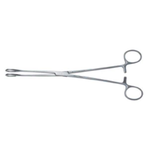 Henry Schein Forcep Utility 8" Serrated Straight Stainless Steel Ea - 102-4137