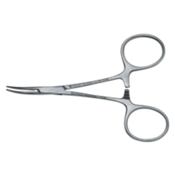 Henry Schein Forcep Hemostatic Hartman-Mosquito 3-1/2" Curved Stainless Steel Ea - 102-4346