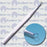 Acu-Dispo-Curette - Dermal Curette 5 Inch Length Flat Handle 3 mm Tip Loop Tip - R0350