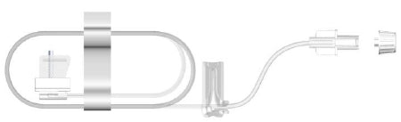 EMED Technologies SAF-Q Subcutaneous Infusion Set 24 Gauge 9 mm 36 Inch Tubing Without Port - SAF-Q-109-G24