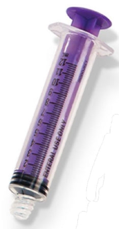Cardinal Monoject Enteral Feeding / Irrigation Syringe 12 mL Bulk Pack Enfit Tip Without Safety - 8881112015