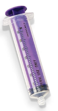 Monoject - Enteral Feeding / Irrigation Syringe 35 mL Bulk Pack Enfit Tip Without Safety - Cardinal - 8881135015