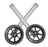 Drive Medical - Walker Wheel - 10109