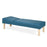 Model 3620 - Hardwood Leg Couch Recovery Couch Fixed Height - 3620-27-3BK