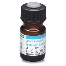 Bio-Rad Laboratories Multiqual Assayed Control Premium Assayed Level 3 6 X 5 mL - 286